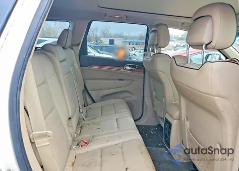 2012 Jeep Grand Cherokee Overland из США, поврежденный, VIN 1C4RJFCTXCC237496